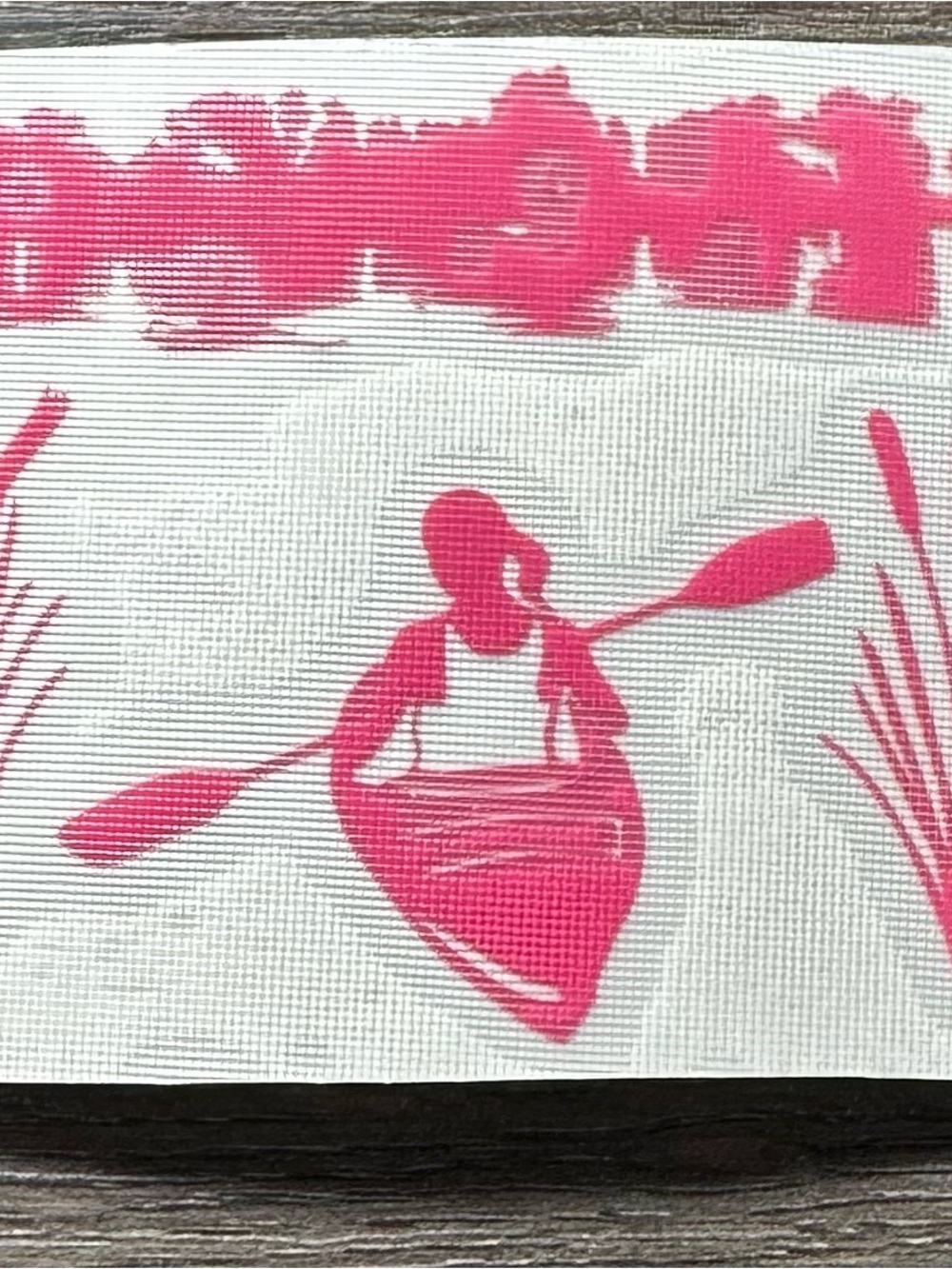 Kayak vinyl decal